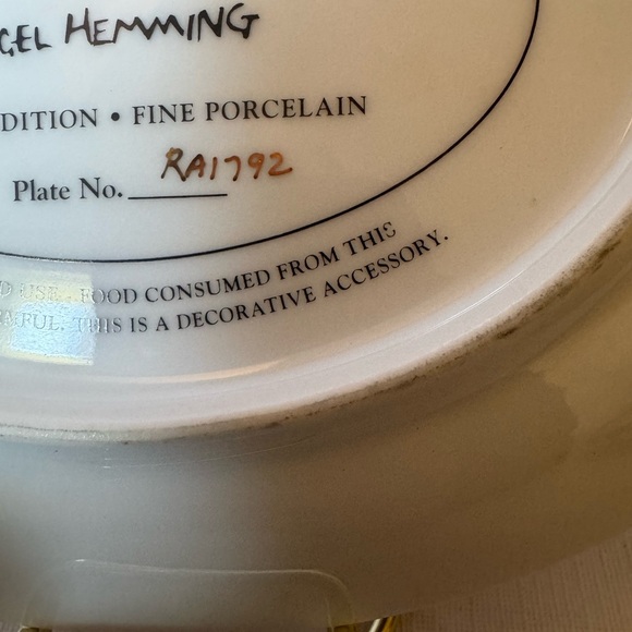 The Franklin Mint Plate “In The Heather” by Nigel Hemming Limited Edition EUC - Picture 10 of 11